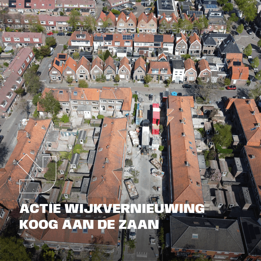 Actie wijkvernieuwing Koog aan de Zaan