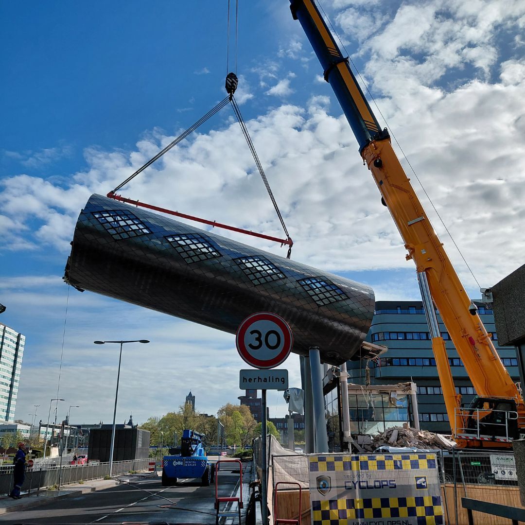 Adex Groep ontmantelt icoon aan de Croeselaan Utrecht 