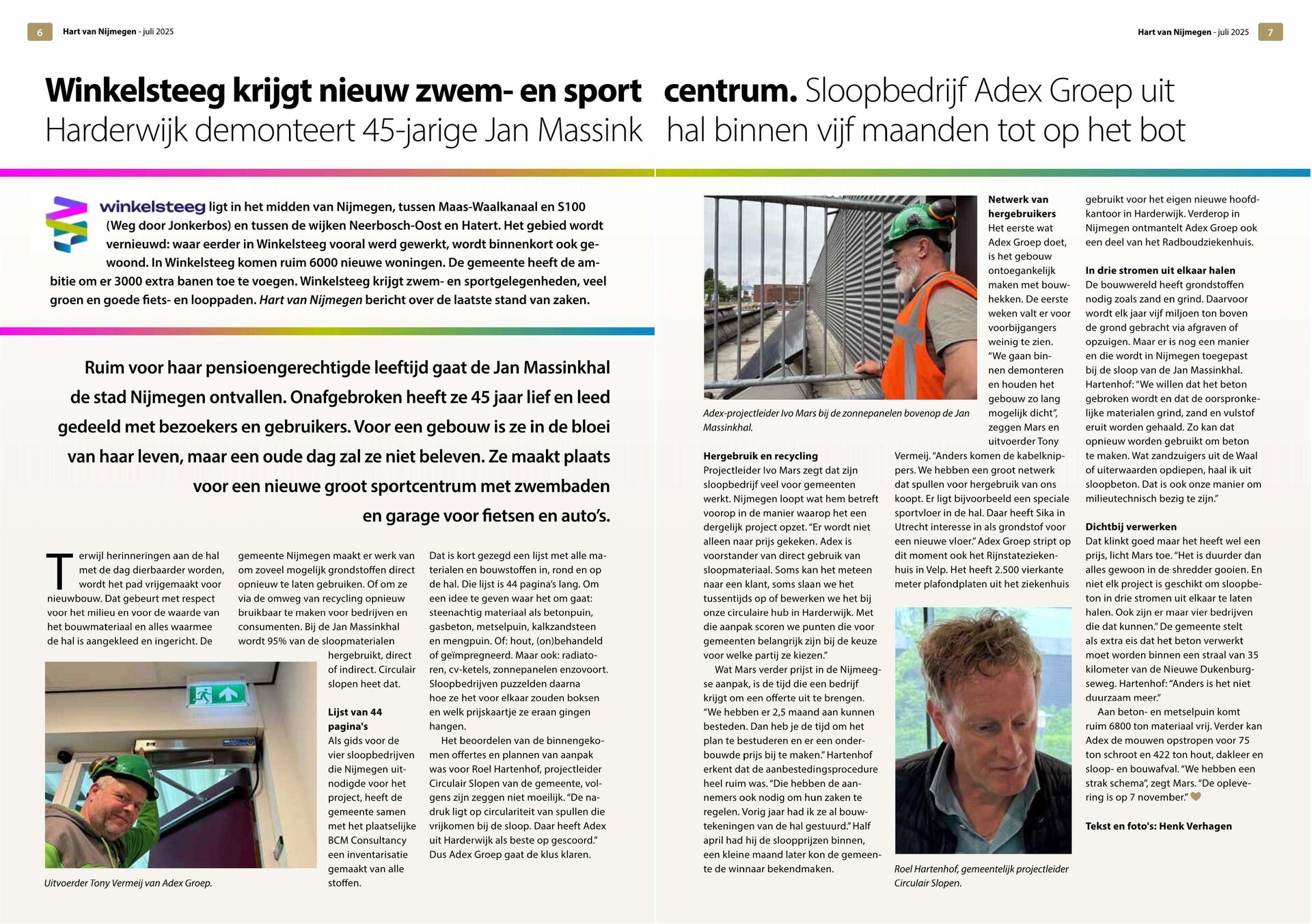 Adex Groep sloopt Jan Massinkhal voor nieuw sportcentrum in Nijmegen