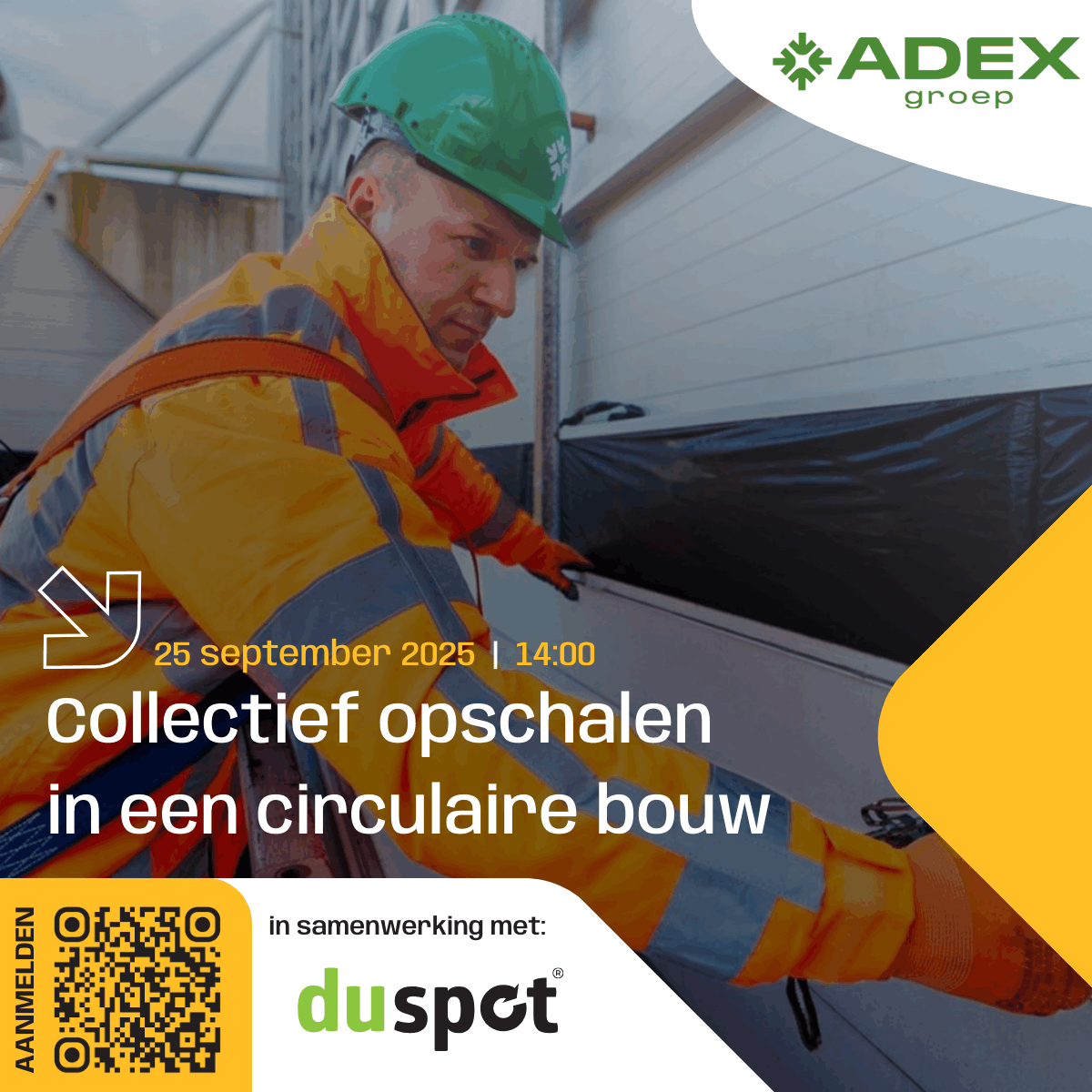 Collectief opschalen in een circulaire bouw