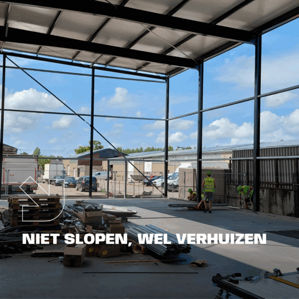 Niet slopen, wel verhuizen