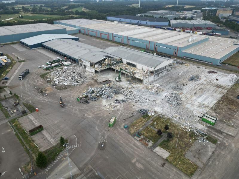 Ontmanteling bedrijfshallen Venlo
