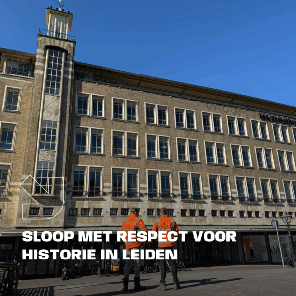Sloop met respect voor historie Leiden