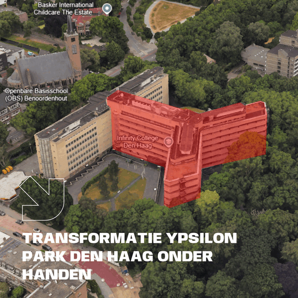 Transformatie Ypsilon Park Den Haag onder handen