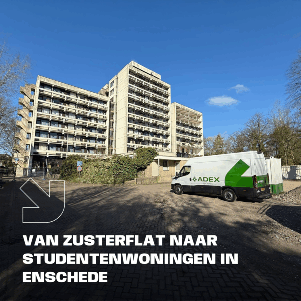 Van zusterflat naar studentenwoningen in Enschede